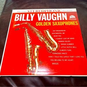 Billy Vaughn Golden Saxophones Vinyl Record